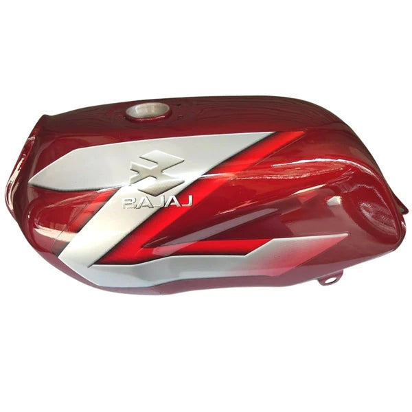 Ensons Petrol Tank for Suzuki Bajaj CT 100 (Red)