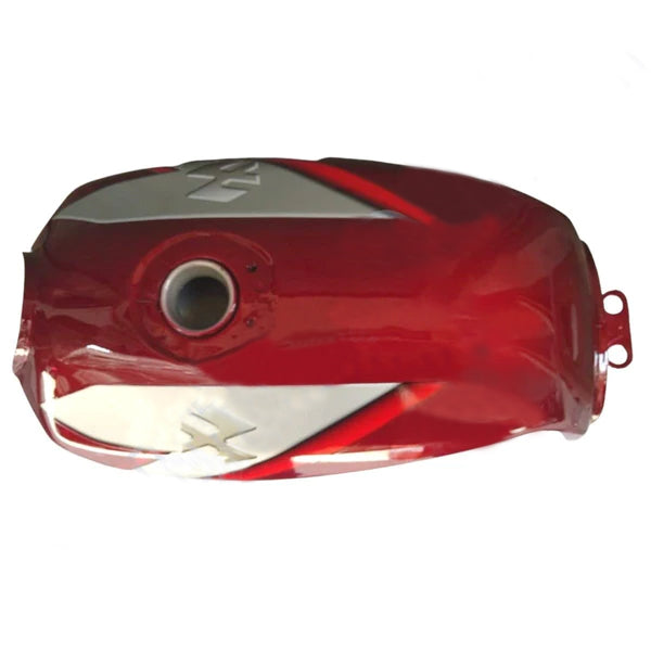 Ensons Petrol Tank for Suzuki Bajaj CT 100 (Red)