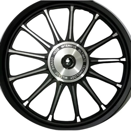 Parado Alloy wheels Classic single disc 12 spokes cnc cut