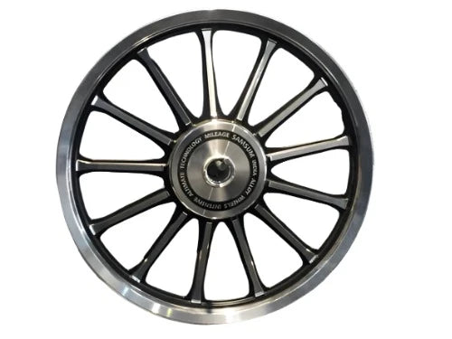 Parado Alloy wheels Classic single disc 12 spokes cnc cut