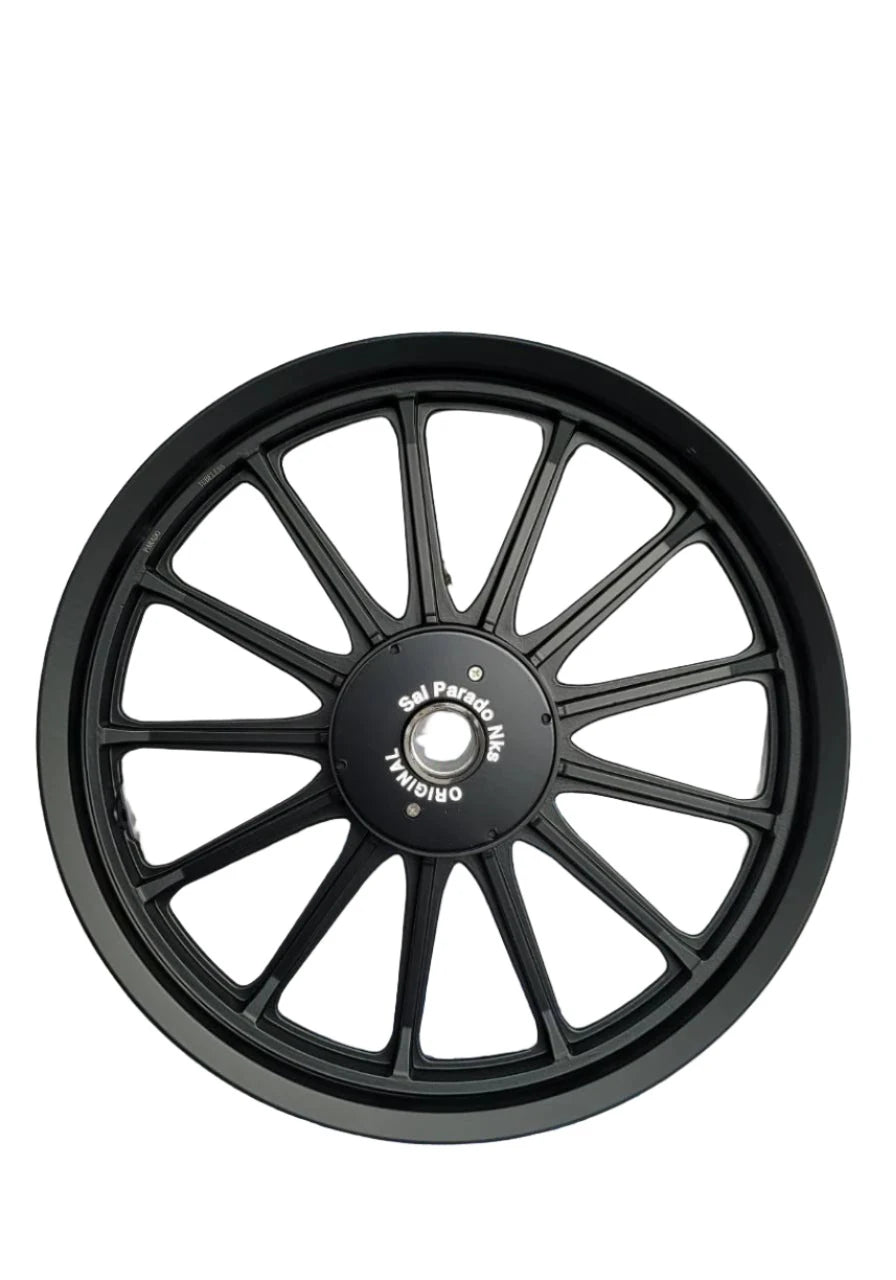 Parado Alloy wheels Classic single disc 12 spokes cnc cut