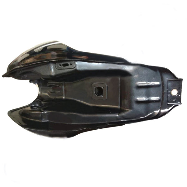Ensons Petrol Tank for TVS Star City Plus (Black/Silver)
