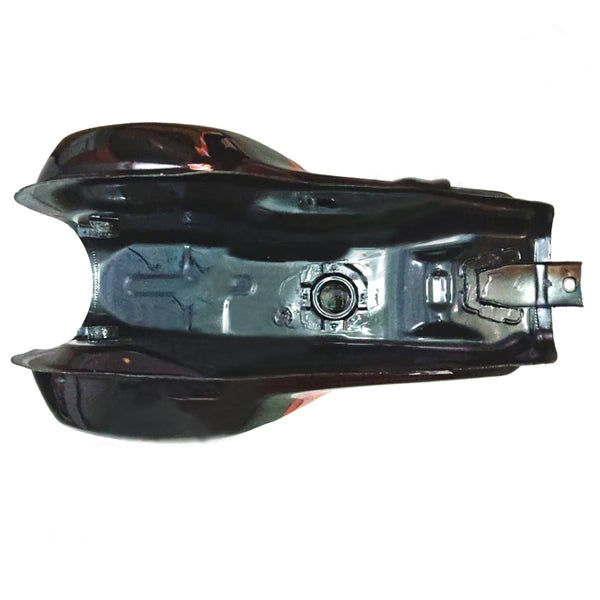Ensons Petrol Tank for Bajaj Vikrant V15 | V12 |Black & Red Colour