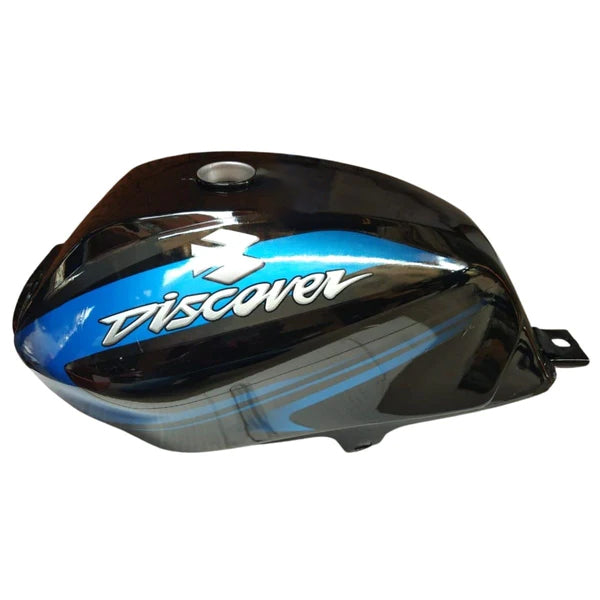 Ensons Petrol Tank for Bajaj Discover 100 / 125 New Model / 150 ( Black / Blue )