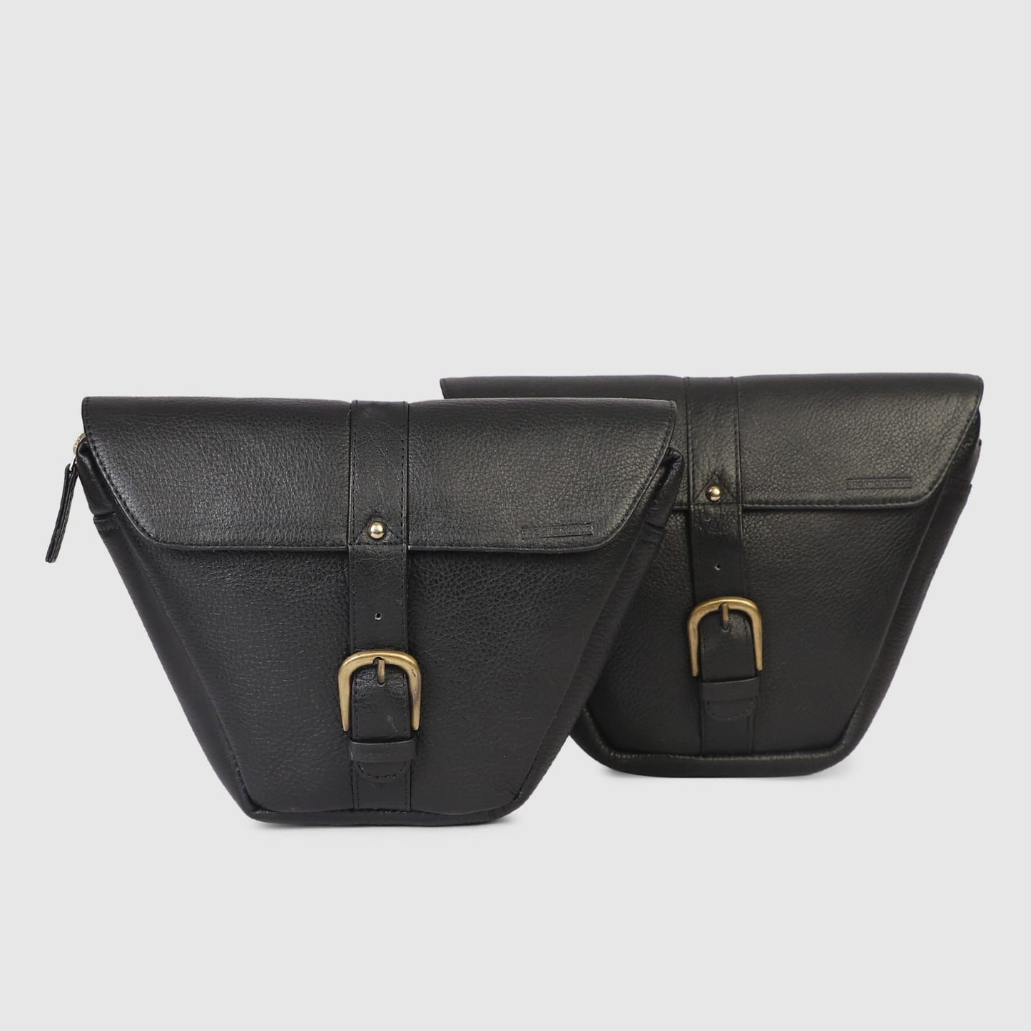Premio Luxur - Leather side panel bags (specific shape of the 650 twins.)