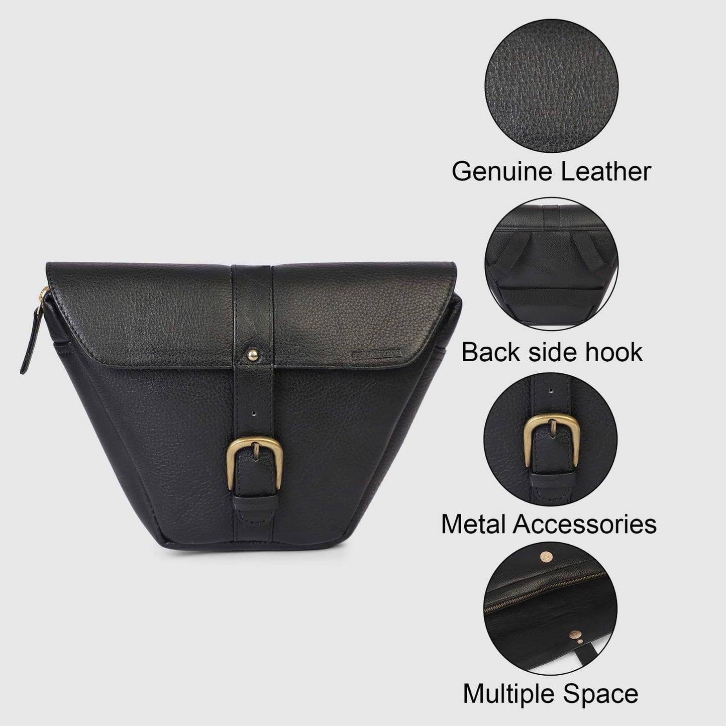 Premio Luxur - Leather side panel bags (specific shape of the 650 twins.)