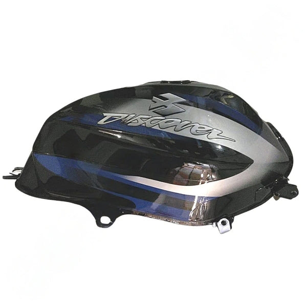 Ensons Petrol Tank for Bajaj Discover 125/135 Digital (KANN Type) (Black/Grey)