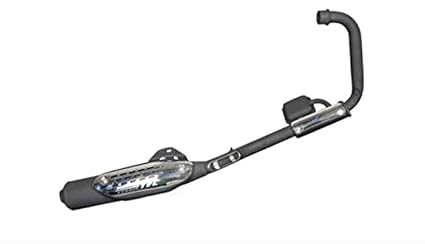 CHOPSON SILENCER'S for BAJAJ PULSOR DTSI 150cc 180cc .MATTE BLACK POWDER COATED It comes with 3 pcs of COMPLIMENTARY HEAT PROTECTION SHIELDS/COVERS ( HEAVY DUTY MATTE BLACK POWDER COATED)