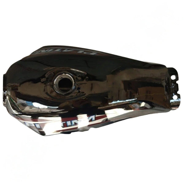 Ensons Petrol Tank for Bajaj Platina 100 New Model (Black/Maroon)