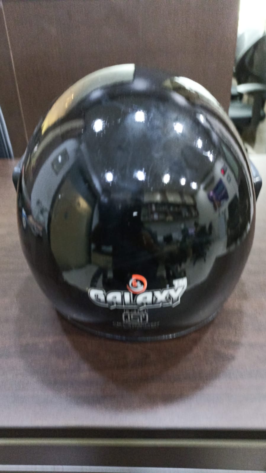 GALAXY Great ( isi approved ) Motorbike Helmet (Black)
