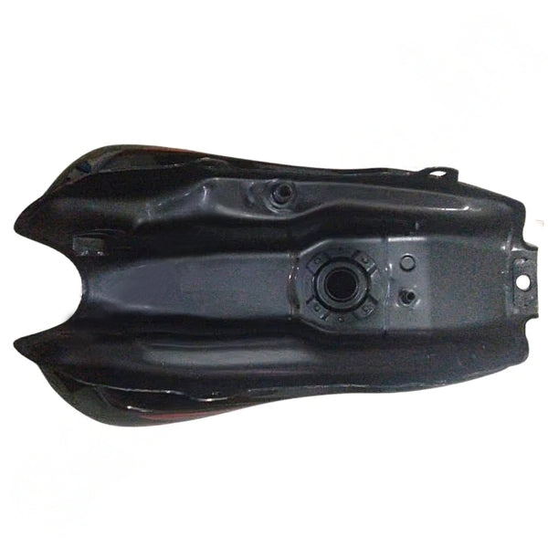Ensons Petrol Tank for Hero Passion Pro 2016 Model (Black/Blue)