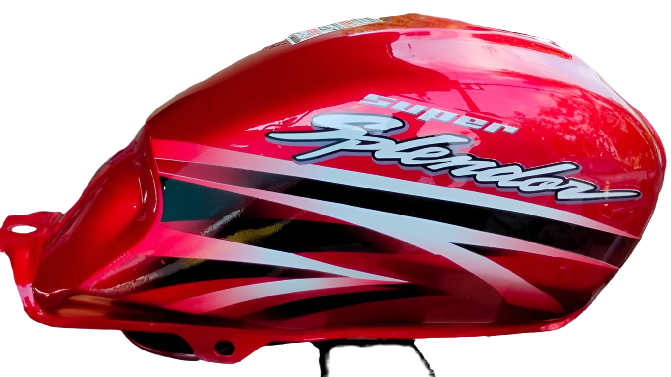 Hero Honda Super Splendor Petrol Tank Red ragillyspare