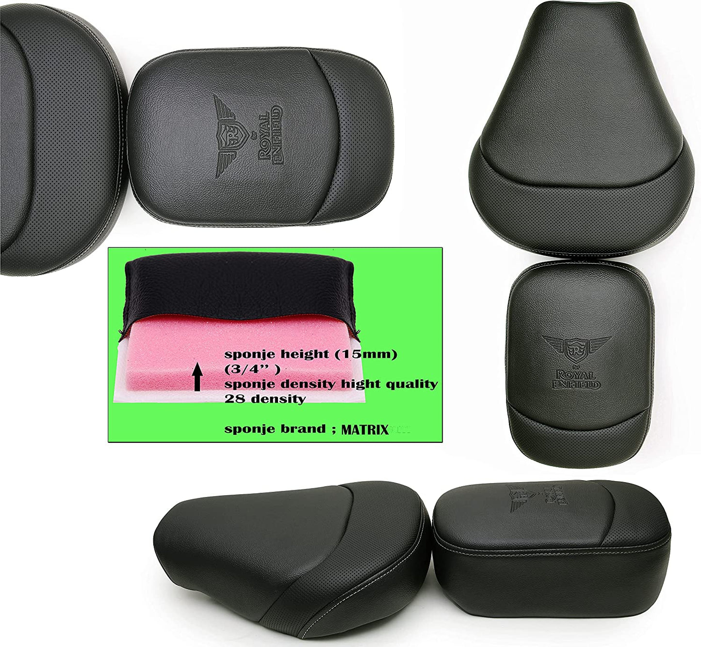 Ragilly Royal enfield Classic seat Cover for Smooth Traveling for only Old Classic…not Suitable for All Other Bikes.