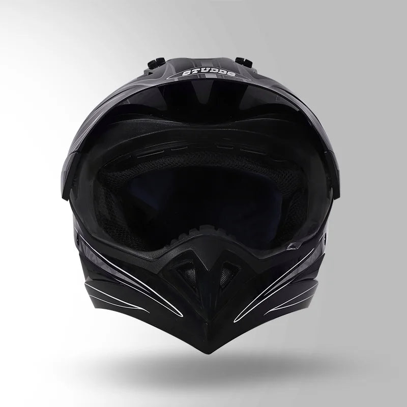 STUDDS - MOTOCROSS D2 DECOR BLACK & GREY