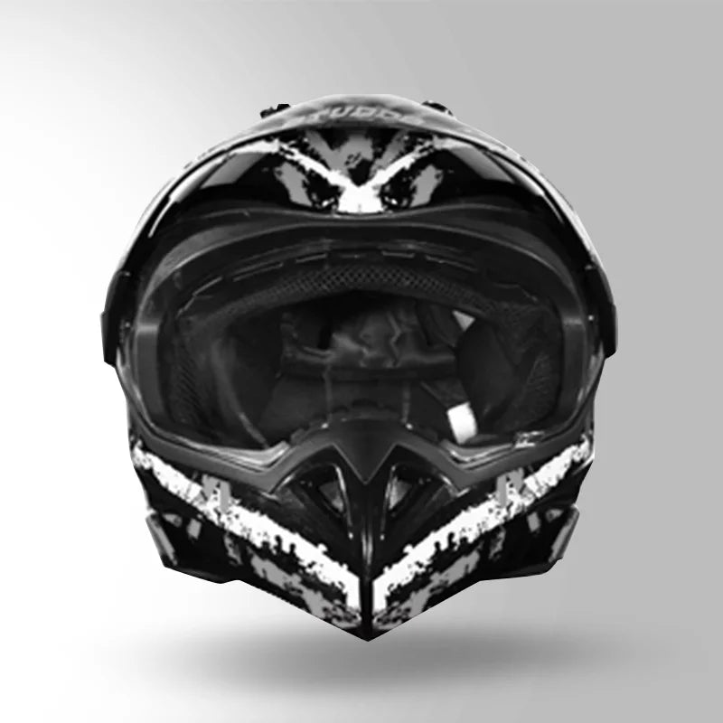 STUDDS - MOTOCROSS D5 DECOR BLACK & GREY
