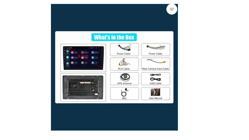 Modrive Bolero Android Player, Screen Size: 9 Inch - Modrive IPS-SCREEN MKT 9 Inch(23cm)(1280 HD)Universal Car Android/Multimedia Player| Car Stereo (Double Din)