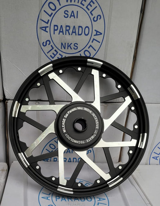 Parado Alloy wheels Classic single disc 8 triangle
