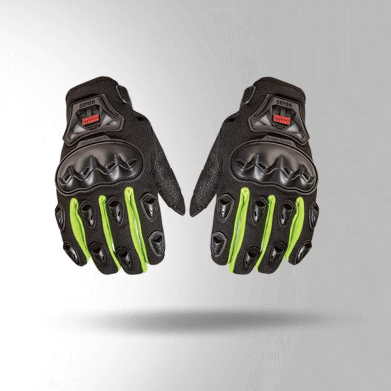 STUDDS - SMG 6 RIDING GLOVES FLOURESCENT GREEN