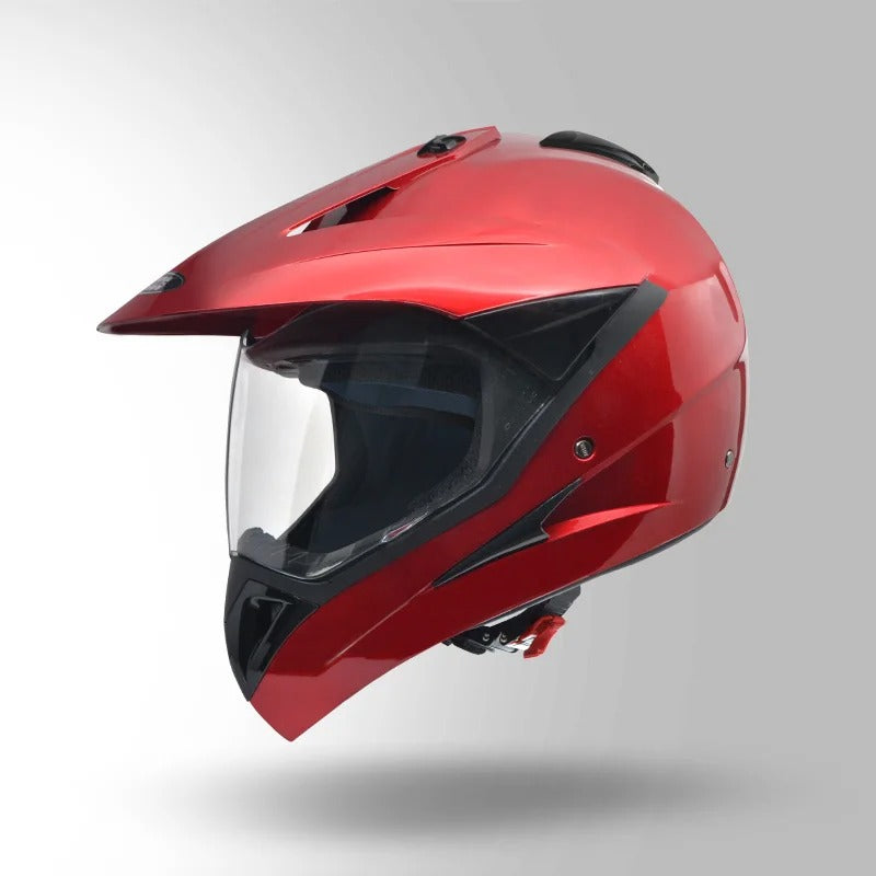 STUDDS - MOTOCROSS PLAIN CHERRY RED