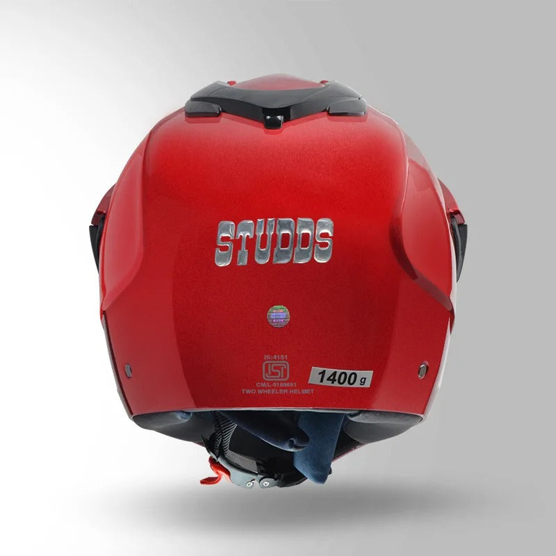 STUDDS - MOTOCROSS PLAIN CHERRY RED