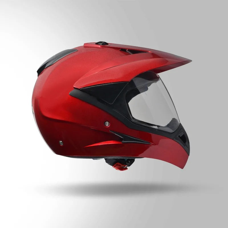 STUDDS - MOTOCROSS PLAIN CHERRY RED