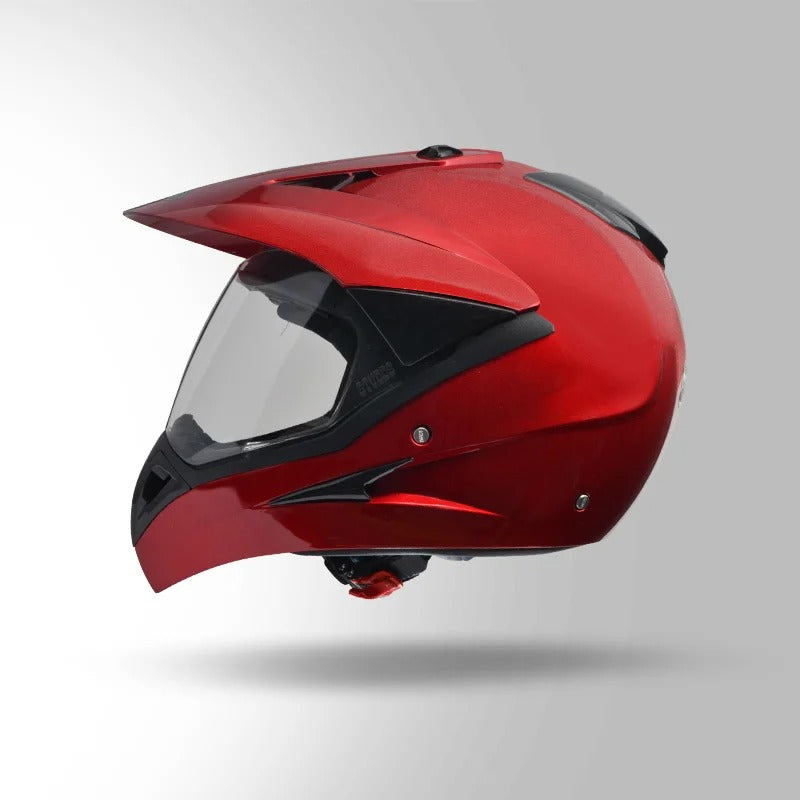 STUDDS - MOTOCROSS PLAIN CHERRY RED