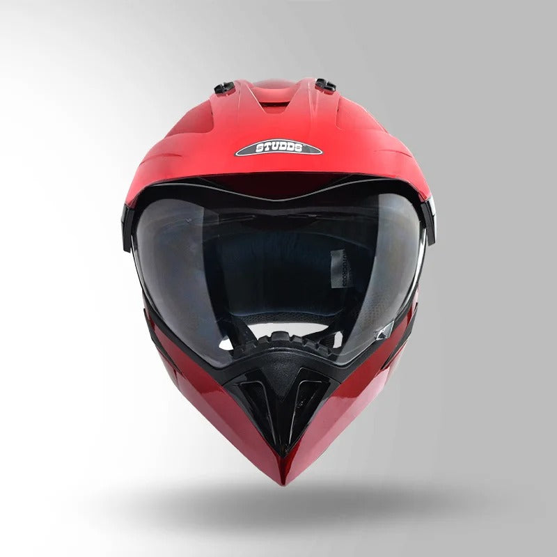 STUDDS - MOTOCROSS PLAIN CHERRY RED