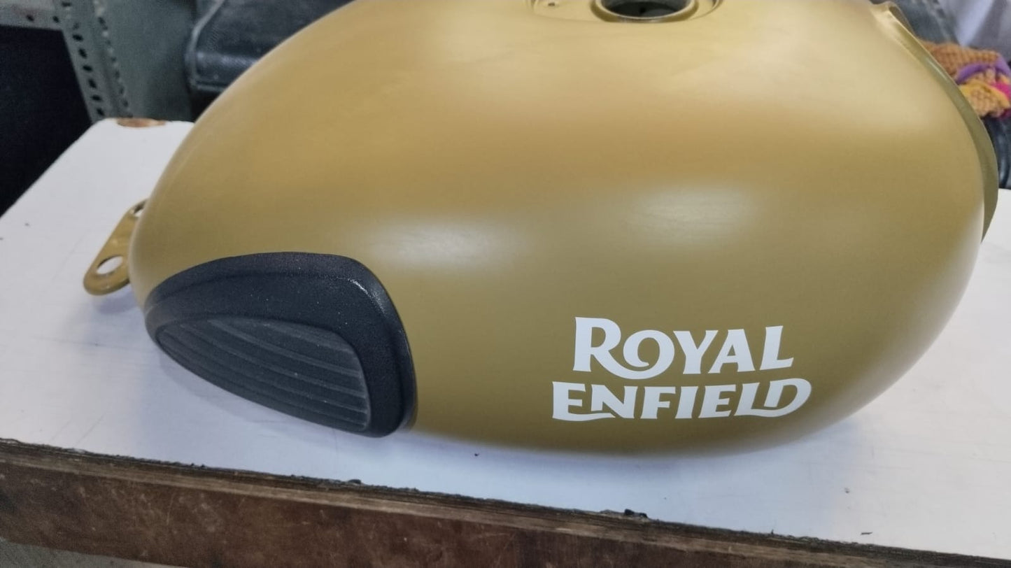 Petrol/ Fuel Tank Assembly With Sticker For Royal Enfield Classic 500 Desert Storm (OEM)