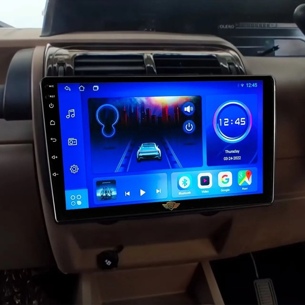 Ateen S-Series Car Double Din Android Touch Screen Music System For Mahindra Bolero