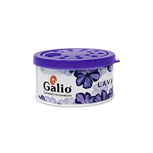 Galio Car Air Freshener Lavender Gel Based (65g-Pack of 2)