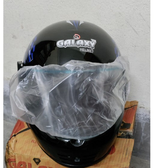 GALAXY Great ( isi approved ) Motorbike Helmet (Black)