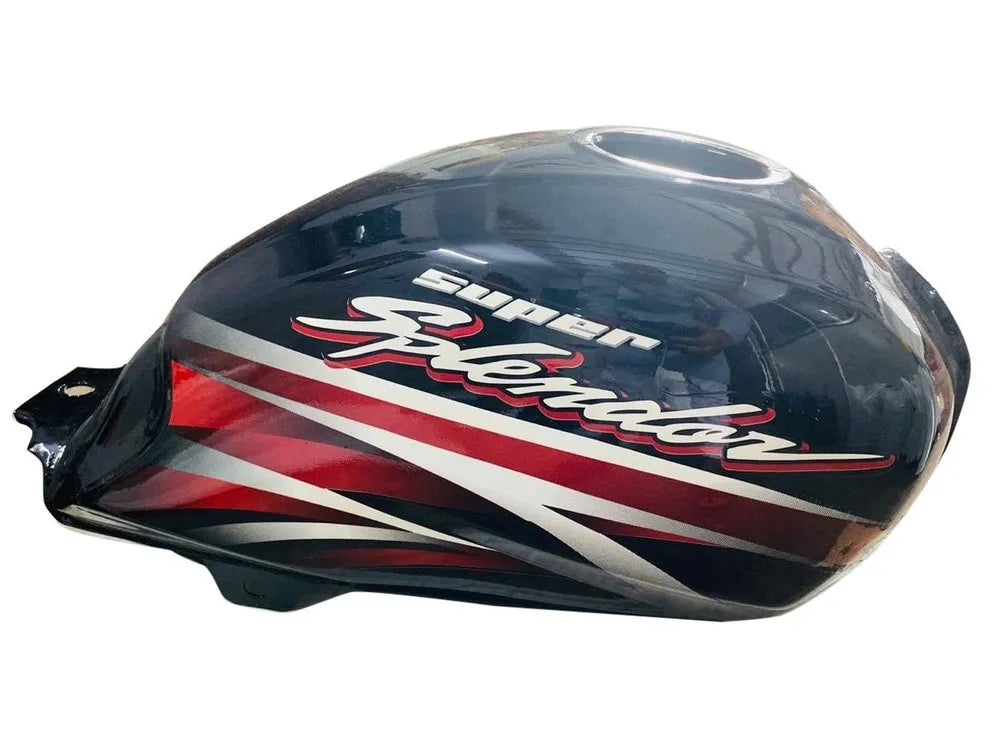 Hero Honda super Splendor Petrol Tank (Black & Red)