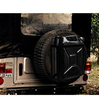 20 L JERRY CAN FOR GENERATORS, JEEPS AND VEHICLES (Black/Green)
