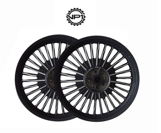 30 Spokes 19-inch Alloy Wheel for Royal Enfield Classic-350 (1 Piece)