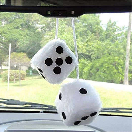 Aryshaa Hanging Dice Car Hanging Air Freshener Gel Perfume for - All Car, Home, Office