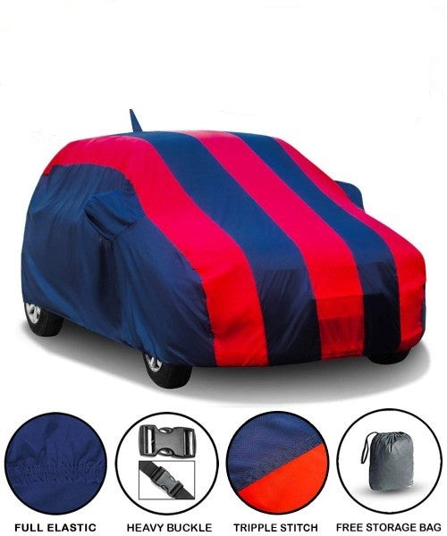 Fabtec Car Body Cover for Maruti Swift Dzire (2012-2016) with Mirror Antenna Pocket Storage