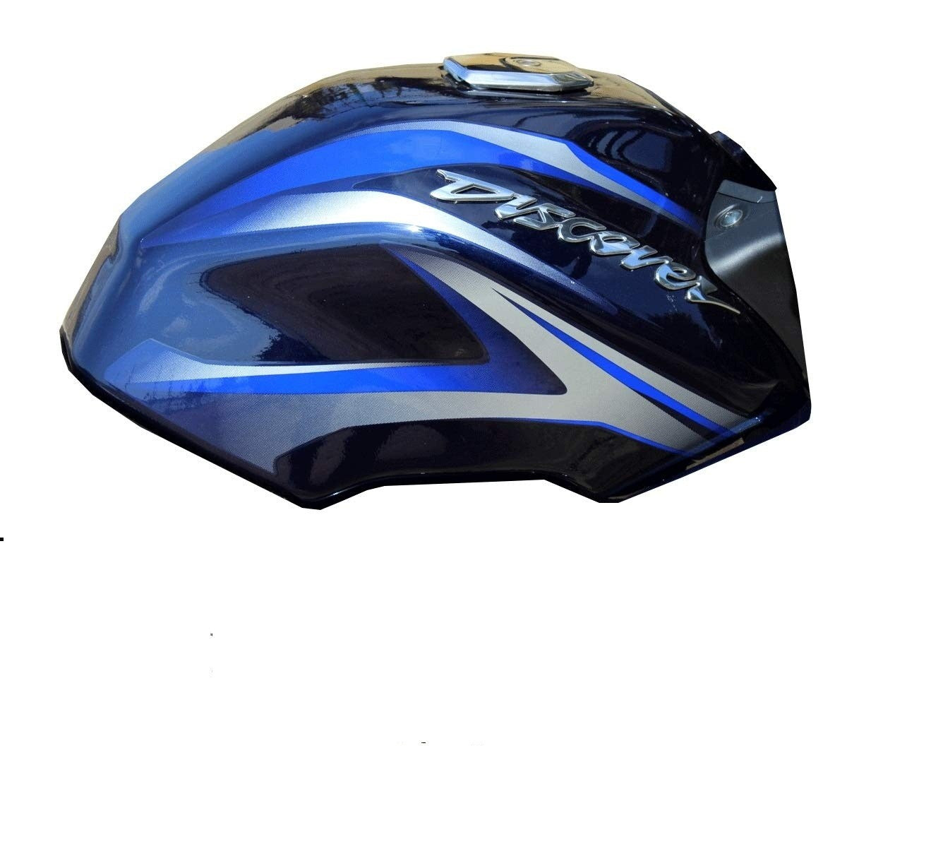 Discover bike best sale petrol tank price