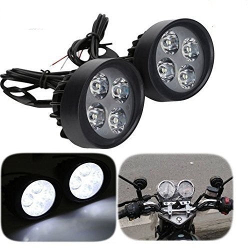 Bike mirror with led sales lights