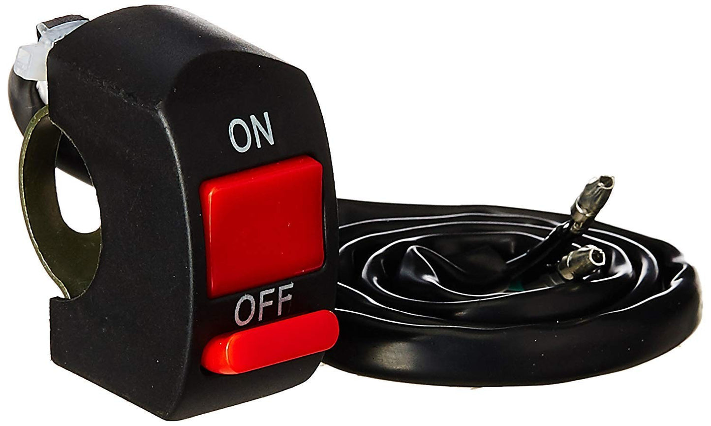 Generic Accident Hazard Light Double Control Switch Button Handle Bar