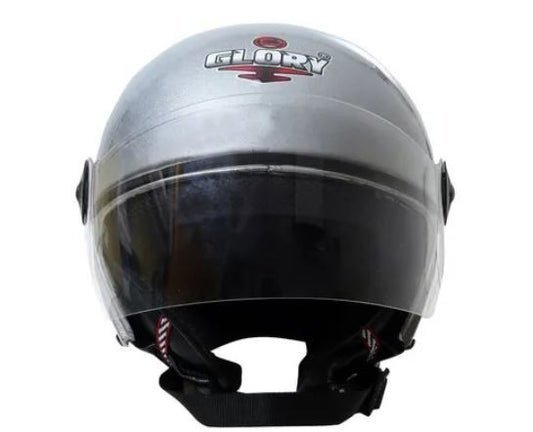 Glowry ISI Certified ABS Material Full Face Stylish Helmet for Bike/Scooty