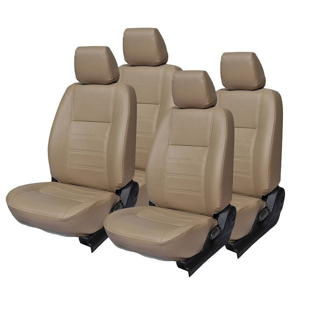 Honda City ivtec Art Beige Leatherite Custom Fit Seat Covers Compatibl ragillyspare