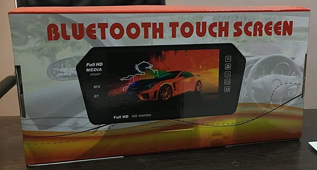 VP1 7 Inch Full HD Touch Screen Bluetooth LED Screen With 8 lED 