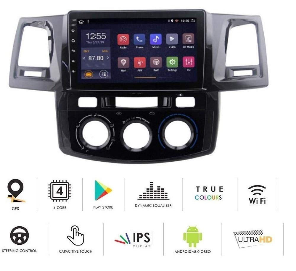 VP1 Android Stereo with GPS/Wi-Fi/Mirror Link for Toyota Old Fortuner