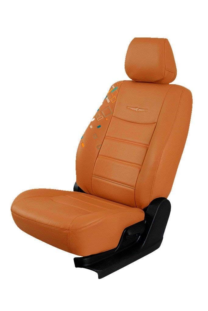 VP1 Tan Art Leather Seat Cover Hyundai Creta 2020