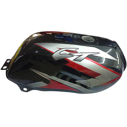 Petrol Tank for Suzuki  Bajaj CT 100 (Black/Red)