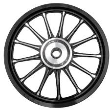 Parado Alloy wheels Classic single disc 13 spokes full black