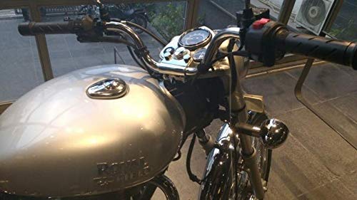 Petrol/ Fuel Tank Assembly With Sticker For Royal Enfield Electra (OEM) (Silver)