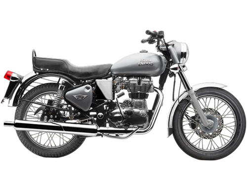 Petrol/ Fuel Tank Assembly With Sticker For Royal Enfield Electra (OEM) (Silver)
