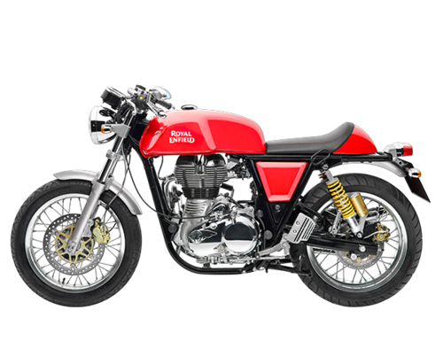 Petrol/ Fuel Tank With Sticker For Royal Enfield Continental GT 535 (OEM) (Red)