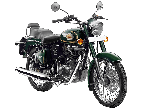 Petrol/ Fuel Tank Assembly With Sticker For Royal Enfield Bullet 500 (OEM) (Forest Green)